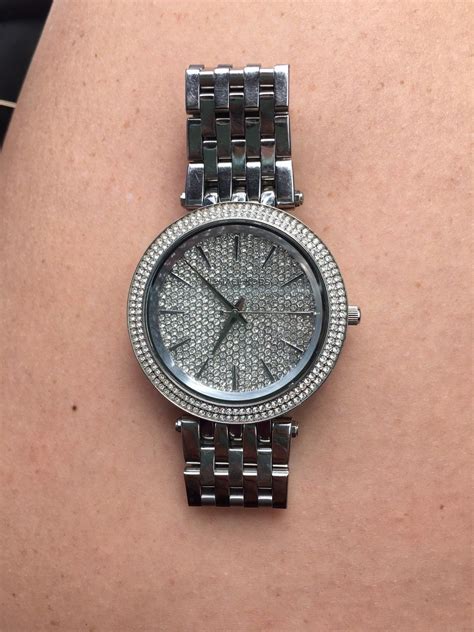 michael kors watch silveer|Michael Kors silver diamond watch.